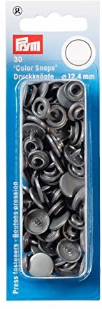 Prym zatrzaski, średnica: 12,4 mm, dostępne w różnych kolorach