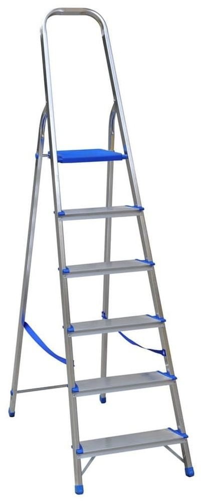 Drabex 996 99674660 Drabina wolnostojąca 6 stopniowa wysokość robocza 3,29m) 74660-uniw