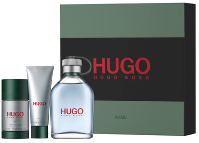 Hugo Boss Hugo Man Woda toaletowa spray 120 ml dezodorant w sztyfcie 70 ml żel pod prysznic 50 ml