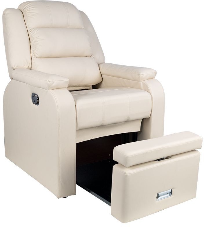 FOTEL SPA DO PEDICURE HILTON KREMOWY 126885