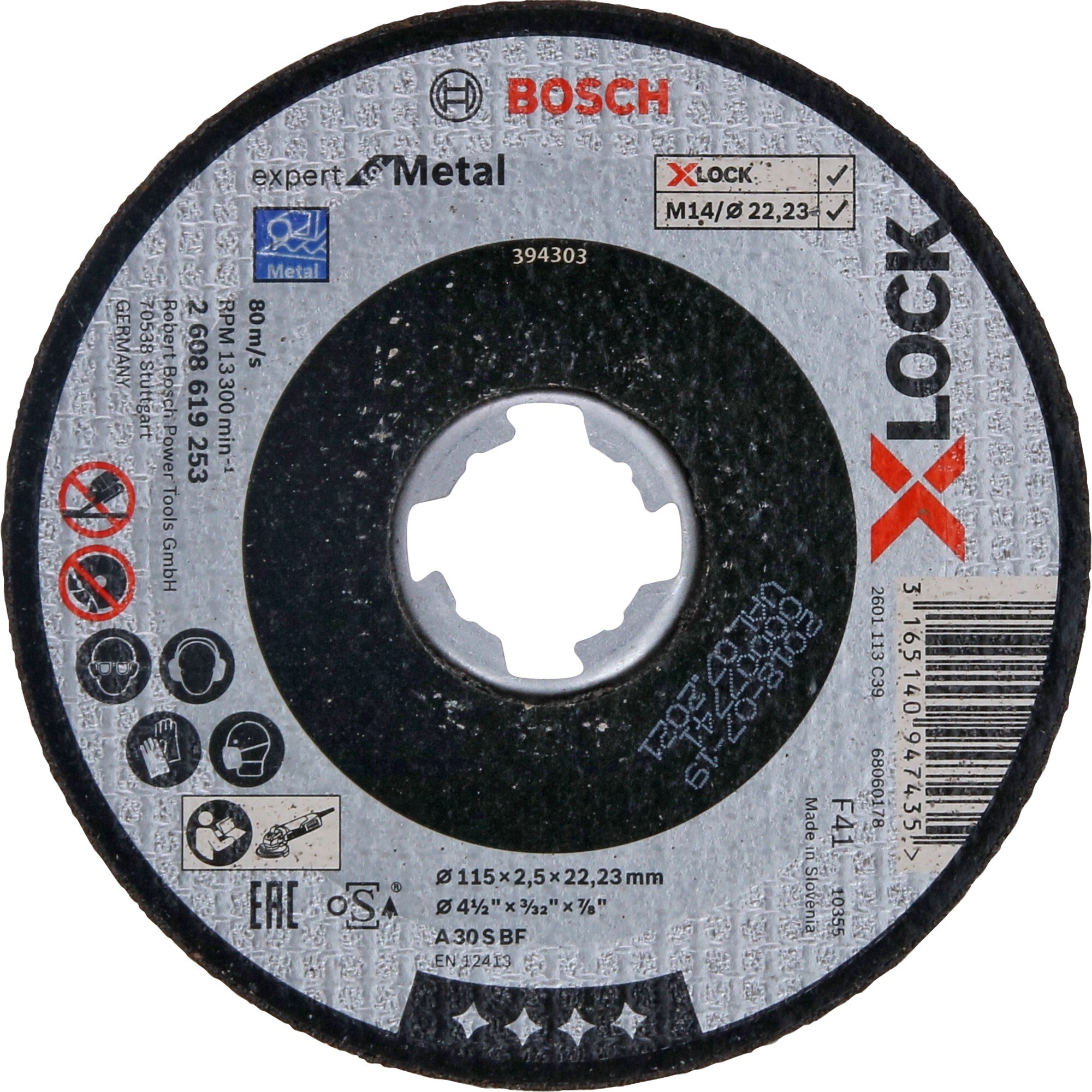 Bosch 2608619253, Ostrze, tarcza 3165140947435
