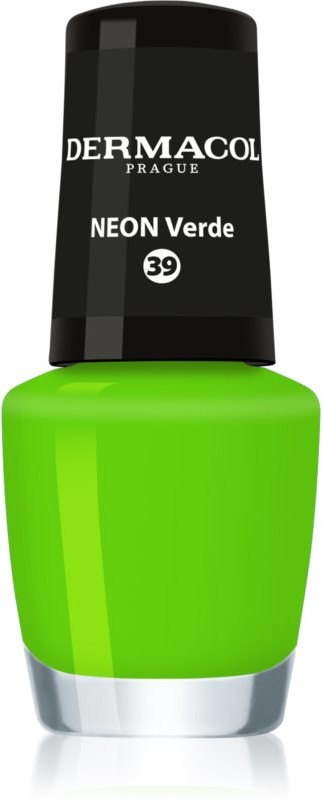 Zdjęcia - Lakier do paznokci Dermacol Neon  5 ml dla kobiet 39 Neon Verde 