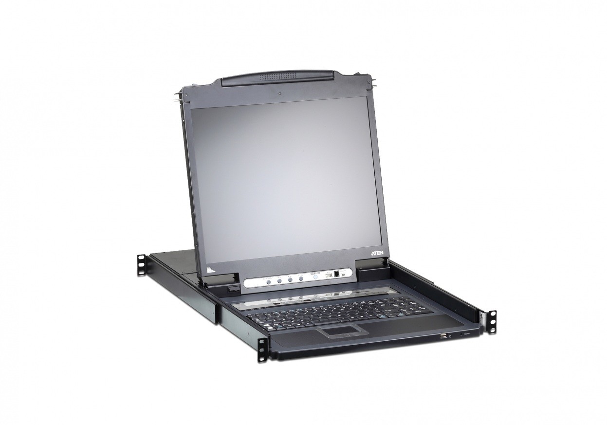 Aten Konsola KVM over IP CL5708IN-ATA-AG 8-portowa PS/2-USB VGA 19