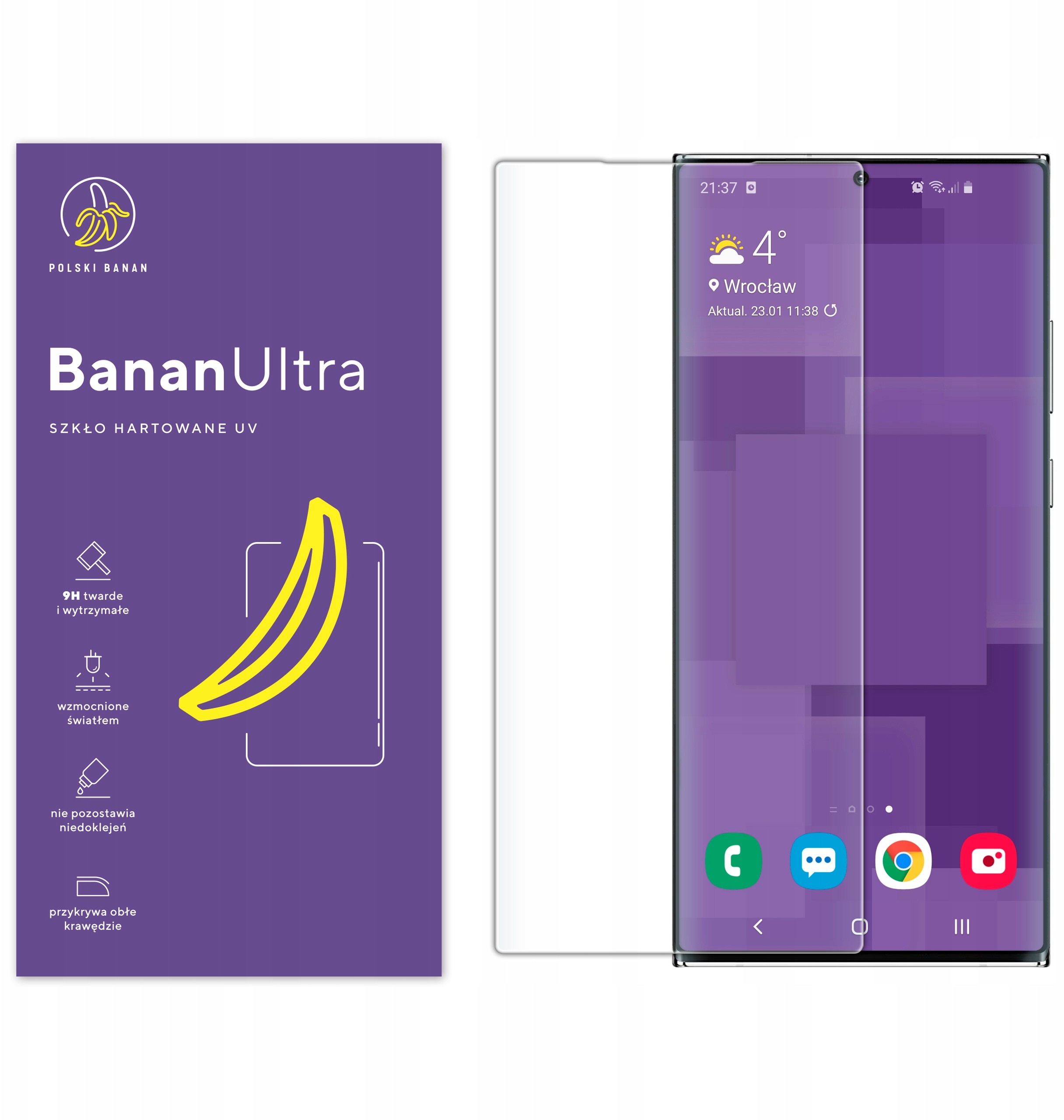 Samsung Szkło Hartowane Uv do Note 20 Ultra