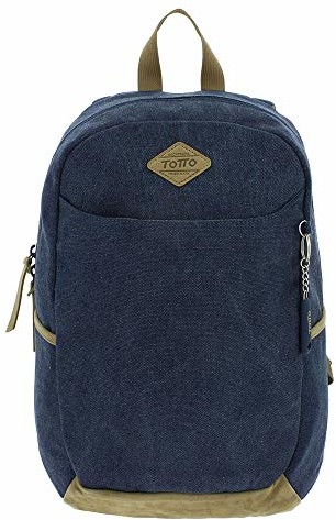 Totto Totto Unisex Morral Jaideny plecak dzienny niebieski (niebieski) Rozmiar uniwersalny MA04CNY001-1810G-Z5X