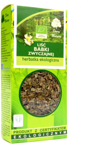 Dary Natury DARY NATURY LIŚĆ BABKI ZWYCZAJNEJ EKO 50G DN7537