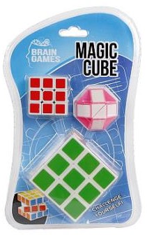 Hipo Kostki magiczne Łamigłówki 3 sztuki
