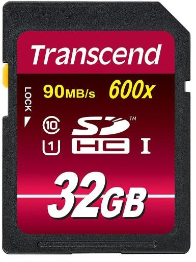 Transcend SDHC Class 10 UHS-I 32GB