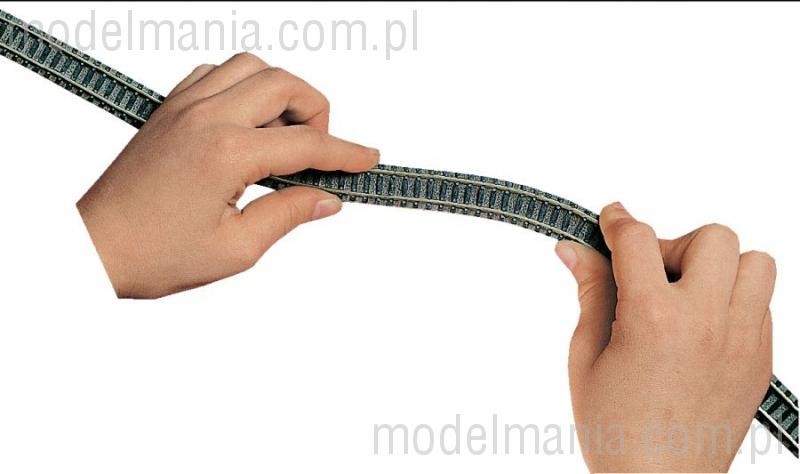 Fleischmann Tor gięty flex l=777mm 9106