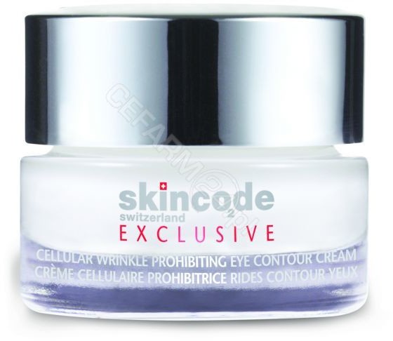 SkinCode AG Exclusive przeciwzmarszczkowy krem pod oczy regenerujący komórki skóry 15 ml
