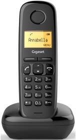 Siemens Telefon domowy A170 S30852-H2802-R601) Czarny