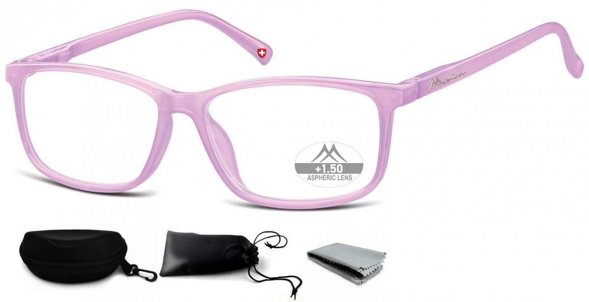 Montana Asferyczne Okulary do Czytania Plusy MR62F MR62F