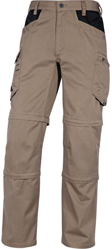 Panoply Delta-Plus ( M5SPA - spodnie robocze 3 w 1, stone washed, gumka w talii i po bokach, 8 kieszeni, 1 na miarkę - S-3XL.