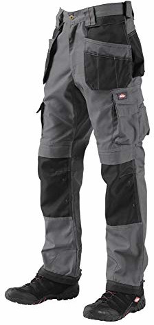 Lee Cooper Cooper Męskie spodnie cargo, szare/czarne, W38/L29 LCPNT210