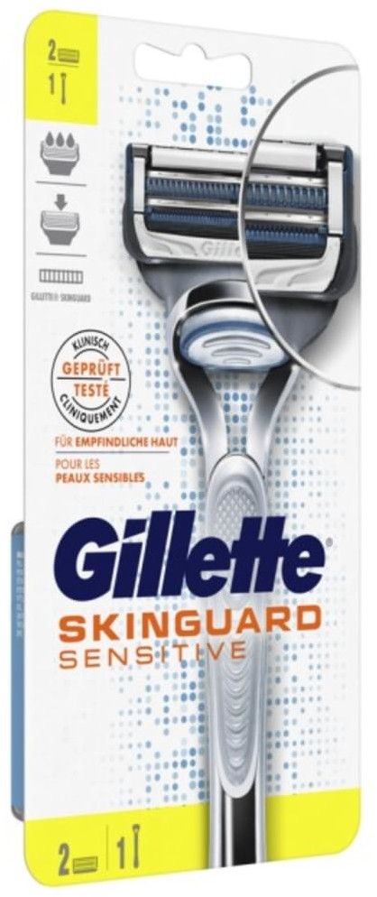 Gillette Skinguard Sensitive / Maszynka 2 wkłady.