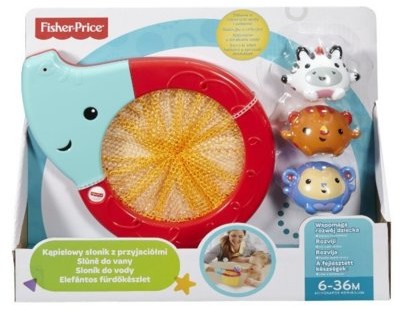 Fisher Price Kąpielowy słonik CMY23