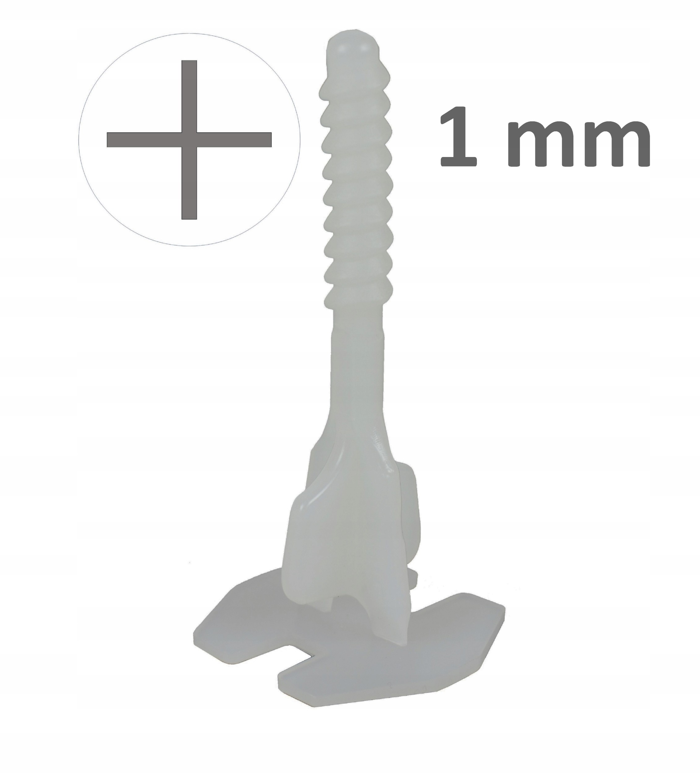 Twist Level! poziomowanie płytek, Bazy X 1mm