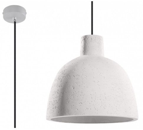 Industrialna lampa wisząca betonowa E832 R5-B51