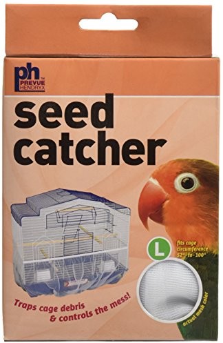 PREVUE PET PRODUCTS prevue Pet Products bpv822 Seed Guard Nylon Mesh Bird Seed Catcher, 13-inch, assorted Colors by prevue Pet Products