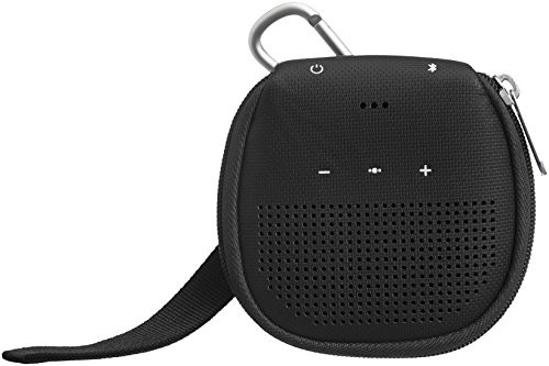 AmazonBasics Case with Kick Stand for Bose Sound Link Micro Bluetooth Speaker  Black ZH1706146R4