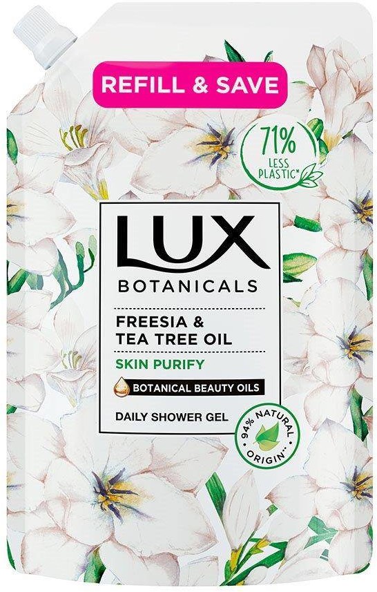 Tea Tree Lux Botanicals Lux Botanicals Żel pod prysznic oczyszczający Freesia & Oil 700ml - zapas