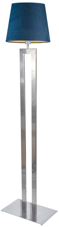 Lysne Designerska lampa stojąca z welurowym abażurem VEGAS VELUR 14521V/5