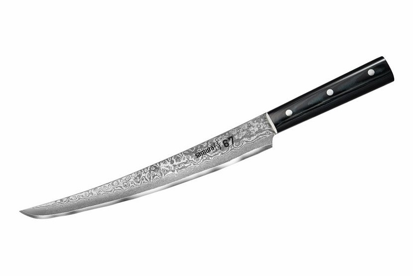 SAMURA Karbowany nóż TANTO DAMASKUS 67 Samura 67 23 cm