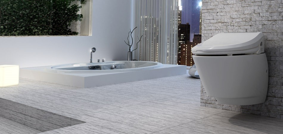 USPA USPA Design Deska sedesowa z funkcją bidetu biała 6635