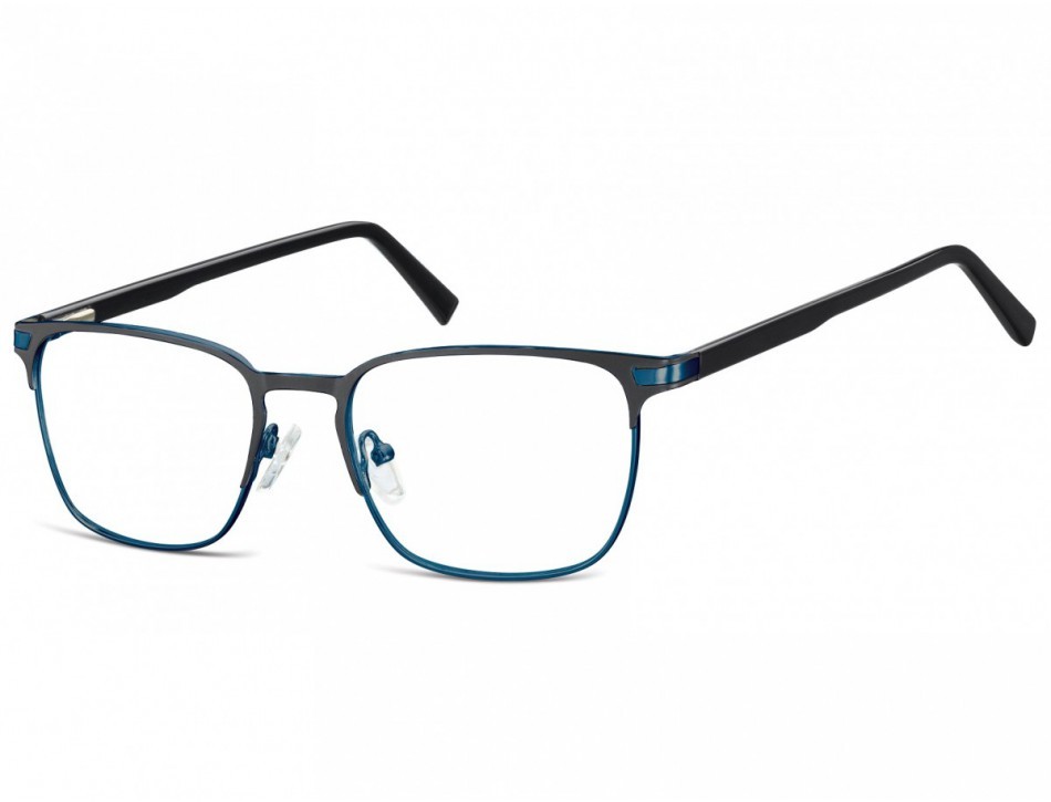 Sunoptic Okulary oprawki optyczne korekcyjne 917G niebiesko-czarne