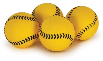 SKLZ Bolt Balls (12PK), czarny/żółty 89471