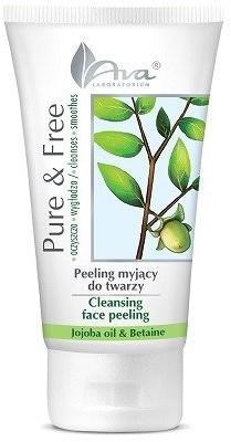 Ava Laboratorium Pure&Free peeling myjący do twarzy olej jojoba 150ml