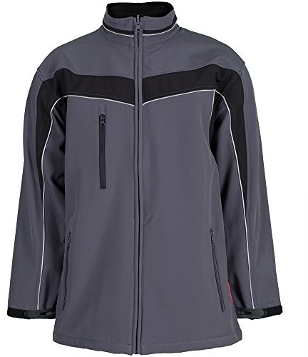 Planam plaline odzież robocza Softshell kurtka Czerwony/łupek, wielokolorowa 2706044