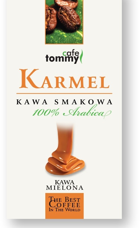 Tommy Cafe Kawa smakowa Karmel mielona KSKA150M