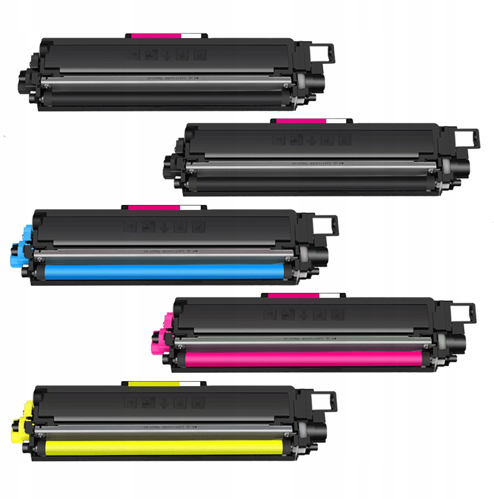 5x Toner TN243/TN247 tonerem laserowym do Brother
