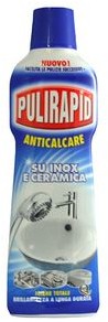Pulirapid Pulirapid odkamieniacz do stali nierdzewnej i ceramiki 500 ml) 8002295016409