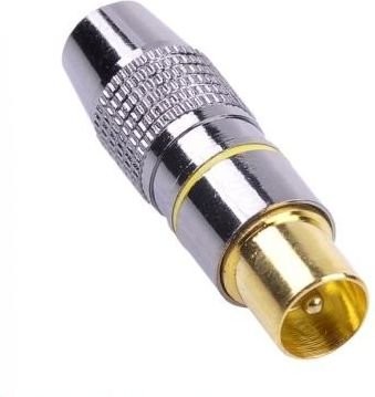 NoName Wtyk antenowy TV metalowy (WTY0272)