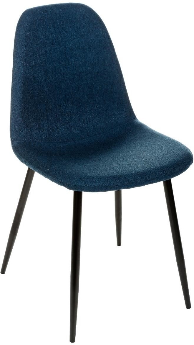 Atmosphera Krzesło tapicerowane NAVY do jadalni kolor morski 131255D