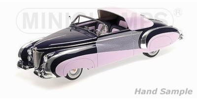 Minichamps Cadillac Serie 62 Cabriolet Coach Builder Jaques Saoutchik 1948