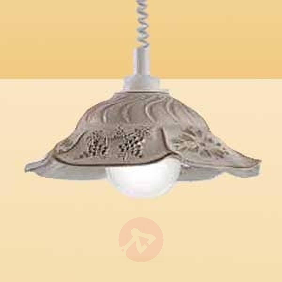 Lampa wisząca VITELA w stylu rustykalnym