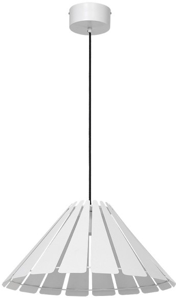 Luminex Lampa wisząca Thai 1 x 60 W E27 white 4181