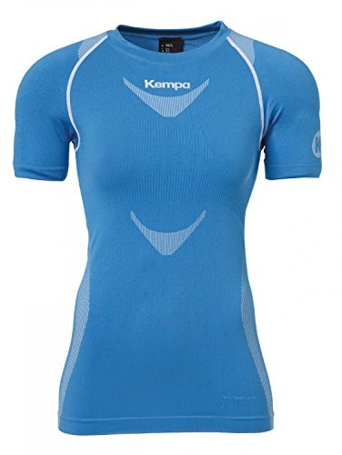 Kempa Kempa damska Attitude Pro koszulka z krótkim rękawem, niebieska/biała, XS-S 200205902