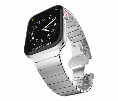 Tech-Protect Bransoleta LinkBand do Watch silver