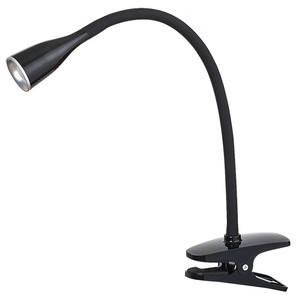 Rabalux Jeff LED czarna lampka z klipsem 4197 4197