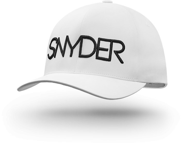 SNYDER GOLF Czapka golfowa SNYDER Delta White