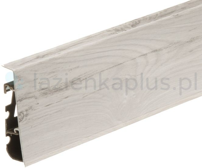 Cezar Hi-Line Prestige listwa przypodłogowa Szara 618956