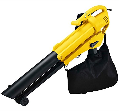 Syntrox Germany Syntrox Niemcy XXL worek do 3000 Watt Comfort 3 in 1-ciolistny do odkurzacza dmuchawa do liści dłuta z Fang