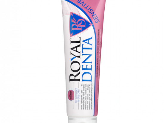 ROYAL DENTA pasta do zębów ze srebrem do wrażliwych zębów i dziąseł, 130 G
