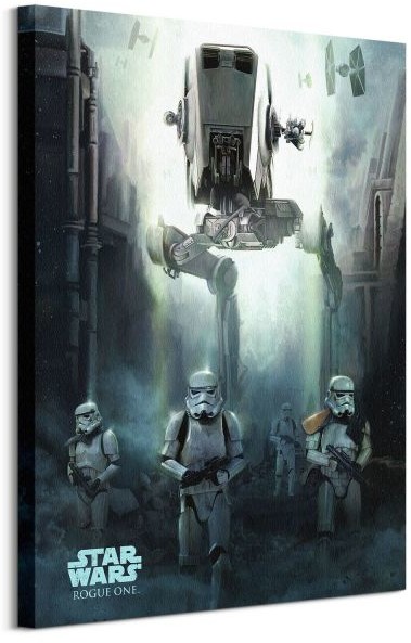 Фото - Картина Pyramid Star Wars Rogue One Stormtrooper Patrol - obraz na płótnie 