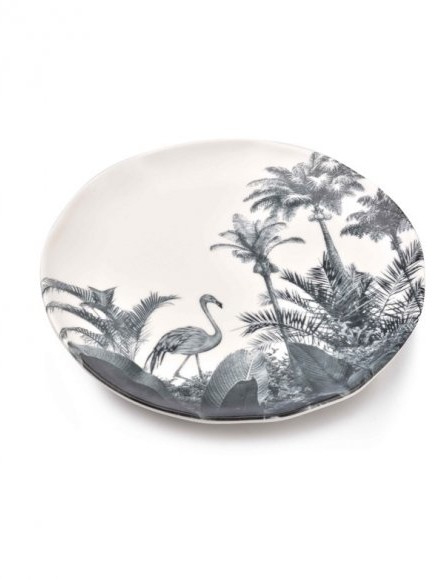 AFFEKDESIGN AFFEKDESIGN TROPICAL TALERZ DESEROWY 18,5 CM PORCELANA HTD6139 12