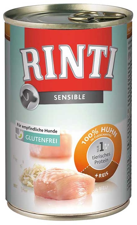 Rinti Sensible kurczak i ryż 12x400g